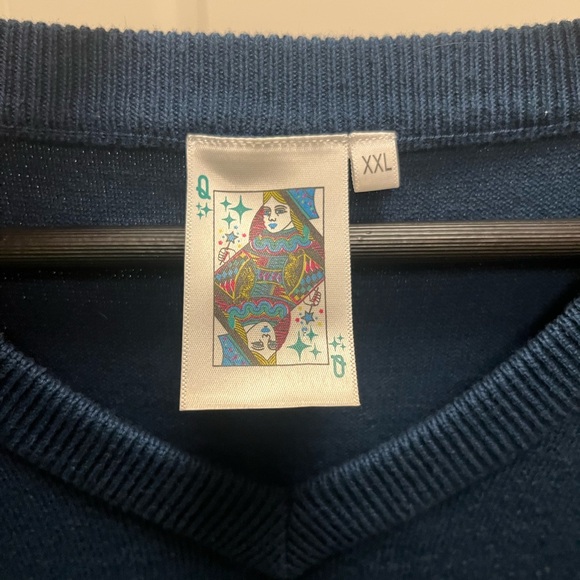 RARE Queen of Sparkles Whiskey Queen Pullover Sweater XXL - Picture 4 of 4